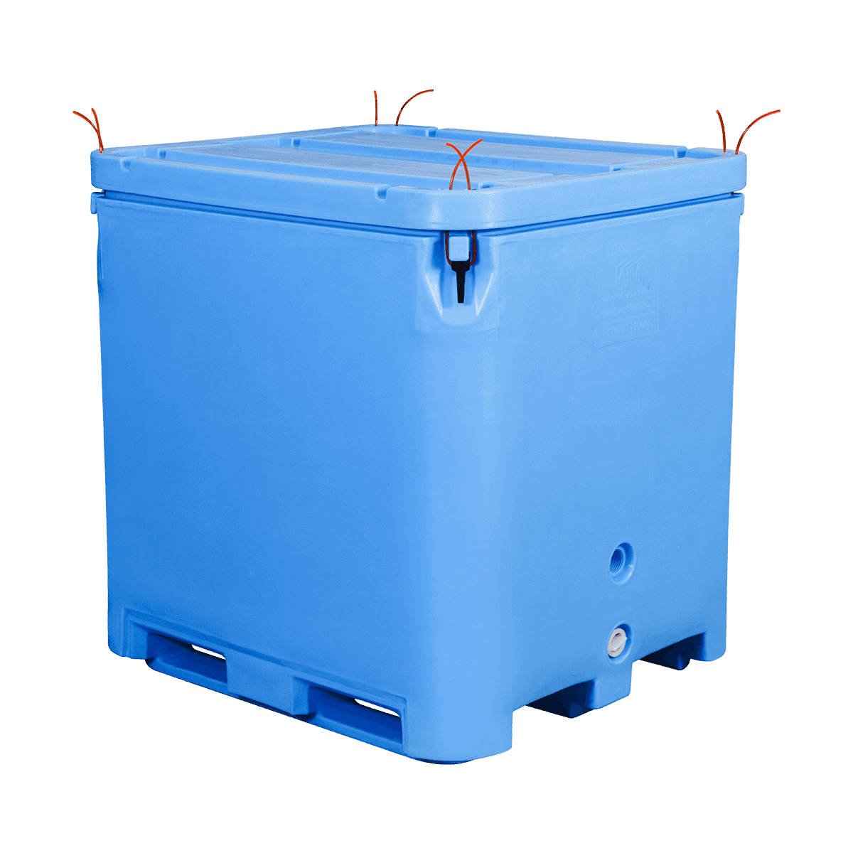AF-1000L 海鮮水產(chǎn)品活體生鮮長途運(yùn)輸容器，大容量周轉(zhuǎn)箱