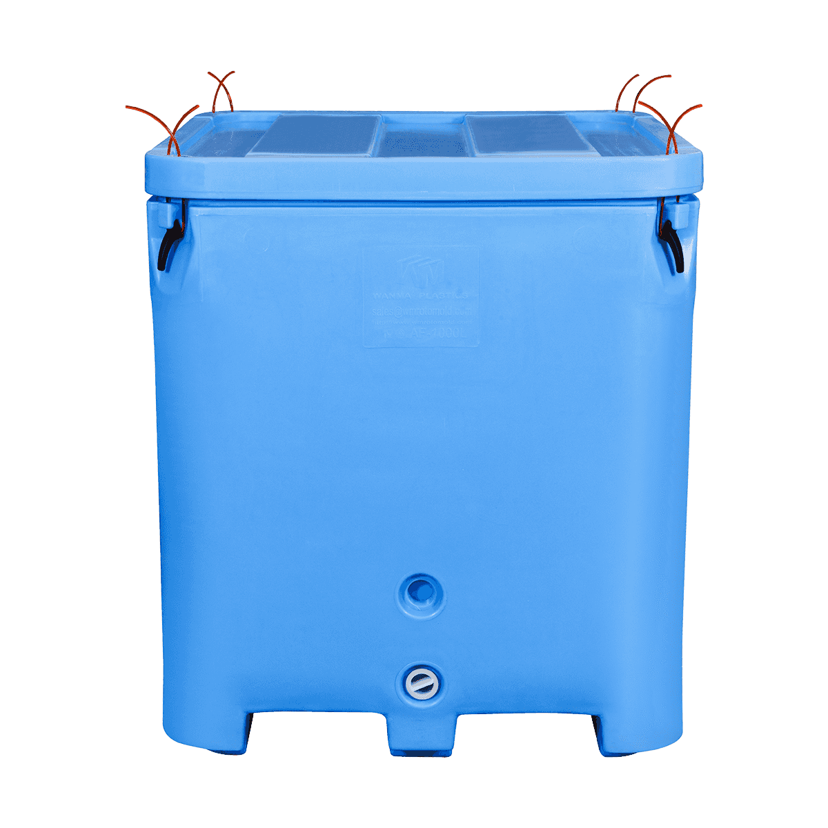 AF-1000L 海鮮水產(chǎn)品活體生鮮長途運(yùn)輸容器，大容量周轉(zhuǎn)箱