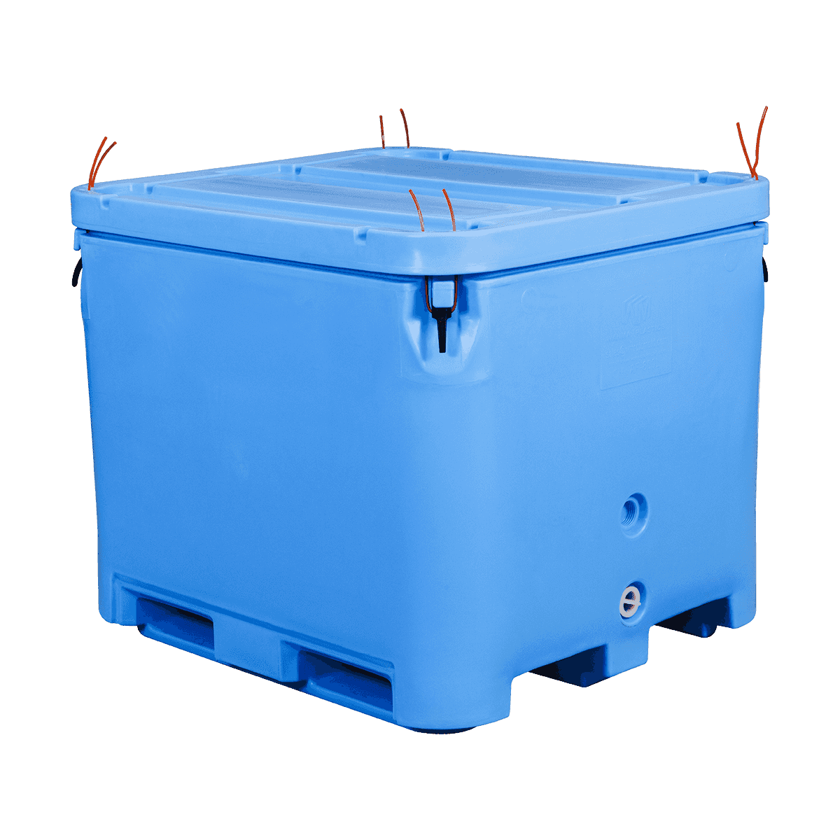 AF-800L 水產(chǎn)循環(huán)養(yǎng)殖箱，生鮮魚(yú)類(lèi)產(chǎn)品長(zhǎng)途運(yùn)輸周轉(zhuǎn)箱